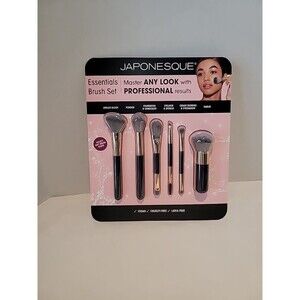 Japonesque 6 Piece Essentials Brush Set - New Sealed
